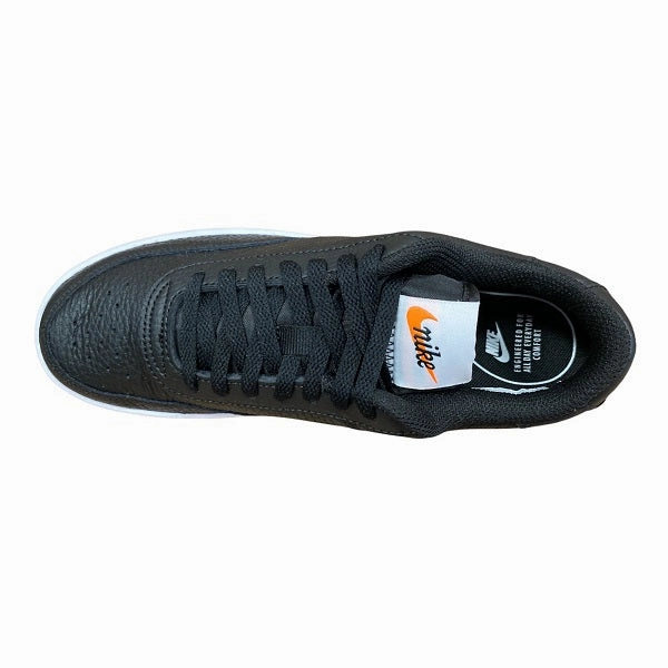 Nike scarpa sneakers da donna Court Vintage Premium CW1067 002 nero bianco arancione Ducks Sneakers