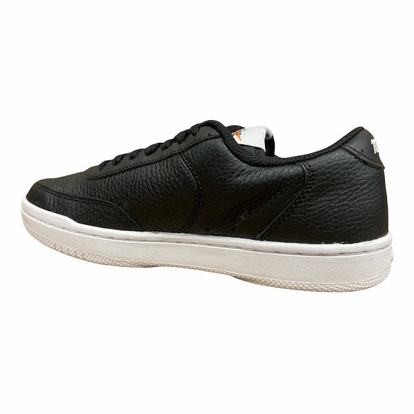 Nike scarpa sneakers da donna Court Vintage Premium CW1067 002 nero bianco arancione Gola Daytona Sneakers