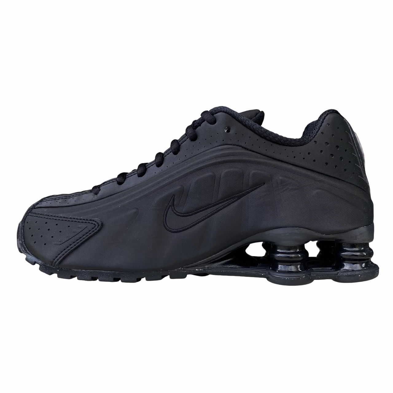 Basketball Sneakers For Flat Feet Nike Shox R4 AR3565-004 Sneakers Nero Unisex