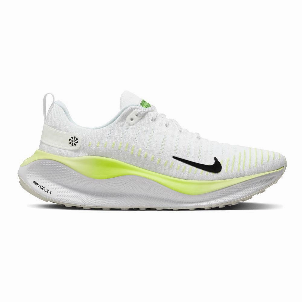 Nike Shoes With Flames Men's Nike InfinityRN 4, White/Black-Lt Lemon Twist-Volt, 9.5 D Medium