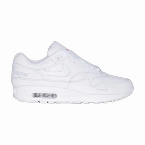 Nike Track And Field Throwing Shoes Nike Air Max 1 '87 SP Supreme Triple White
