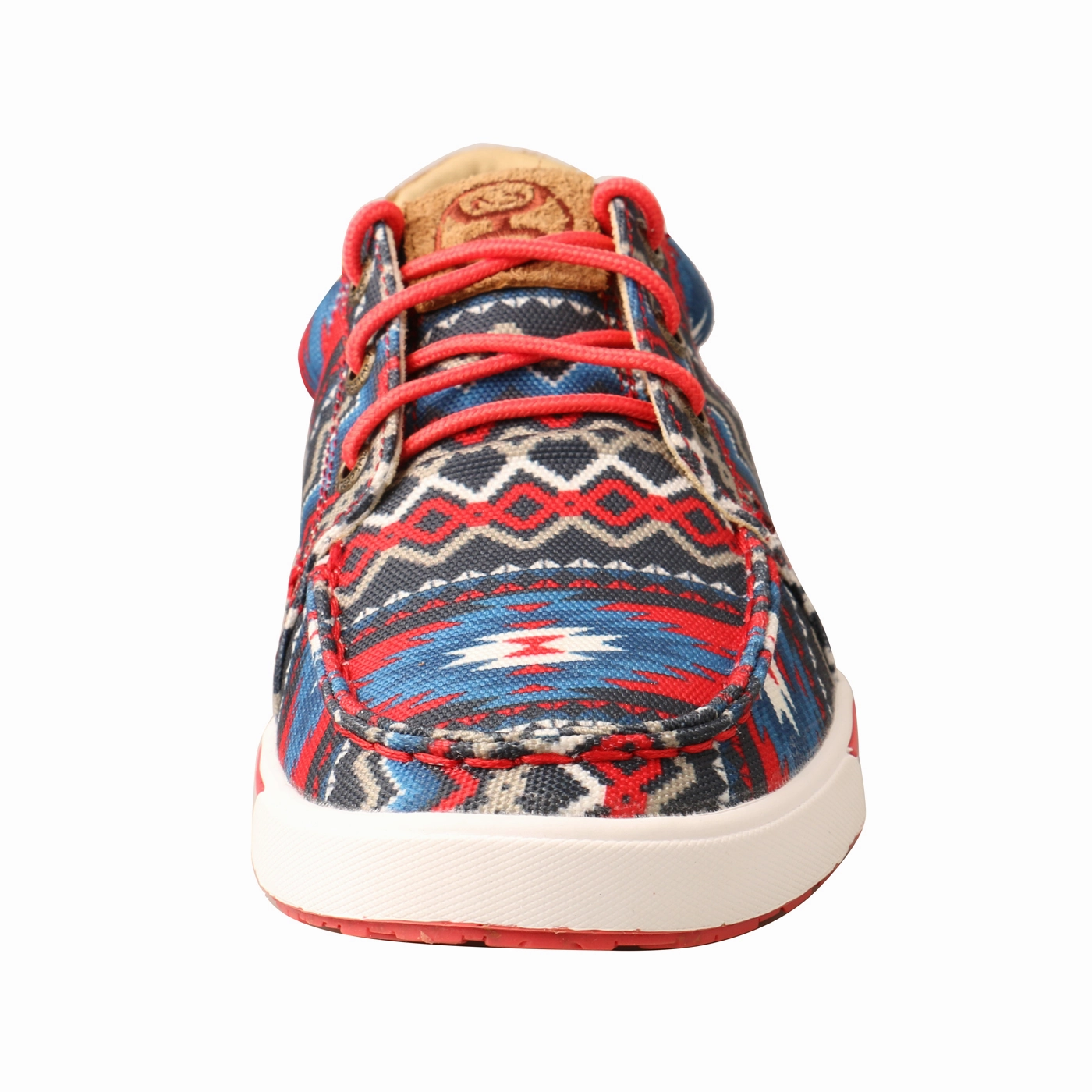 Discount Asics Tennis Shoes Twisted X Hooey Loper Aztec Red Multi-Color Shoes WHYC026