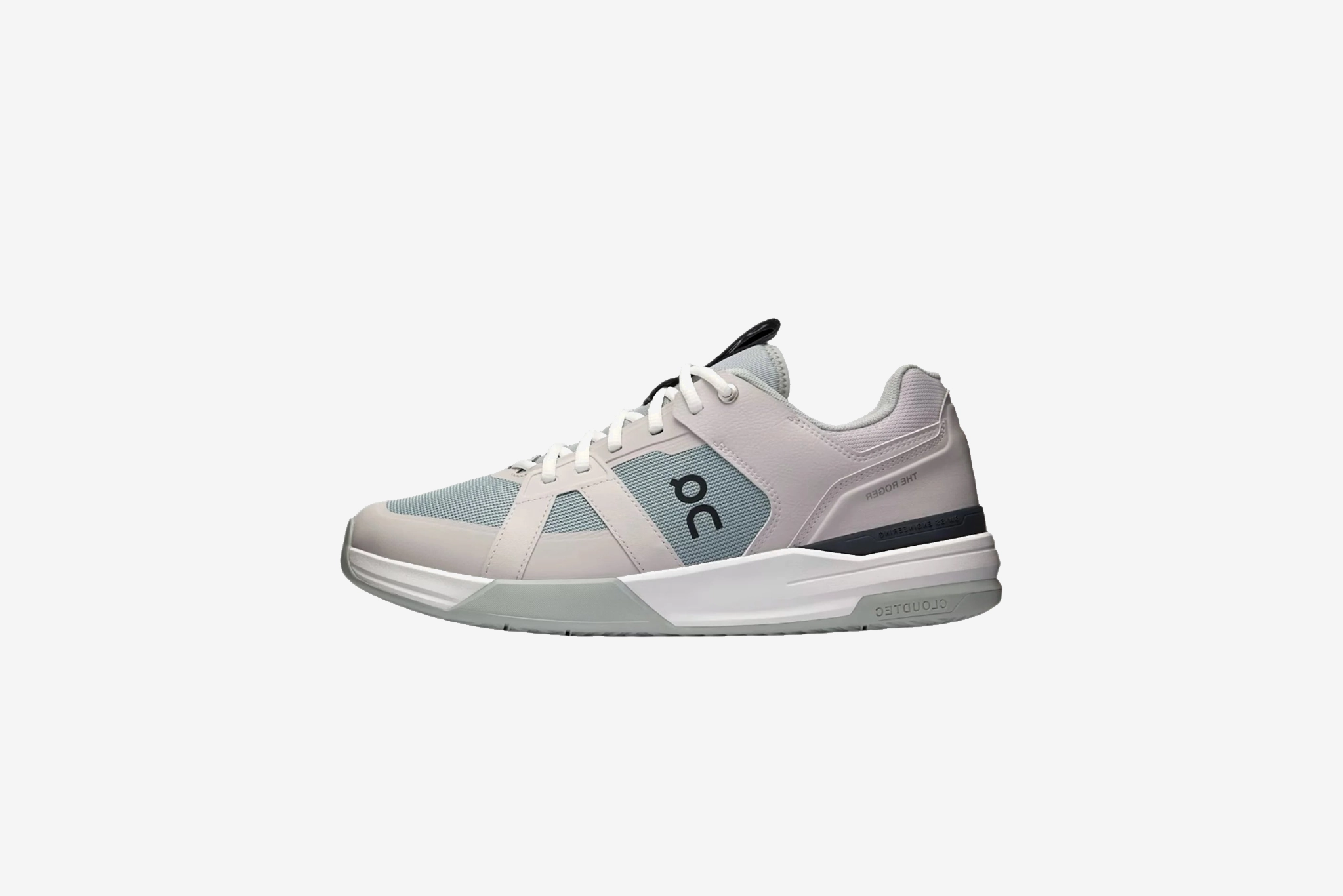 Good Support Tennis Shoes On "The Roger Clubhouse Pro" M - Silver / Glacier