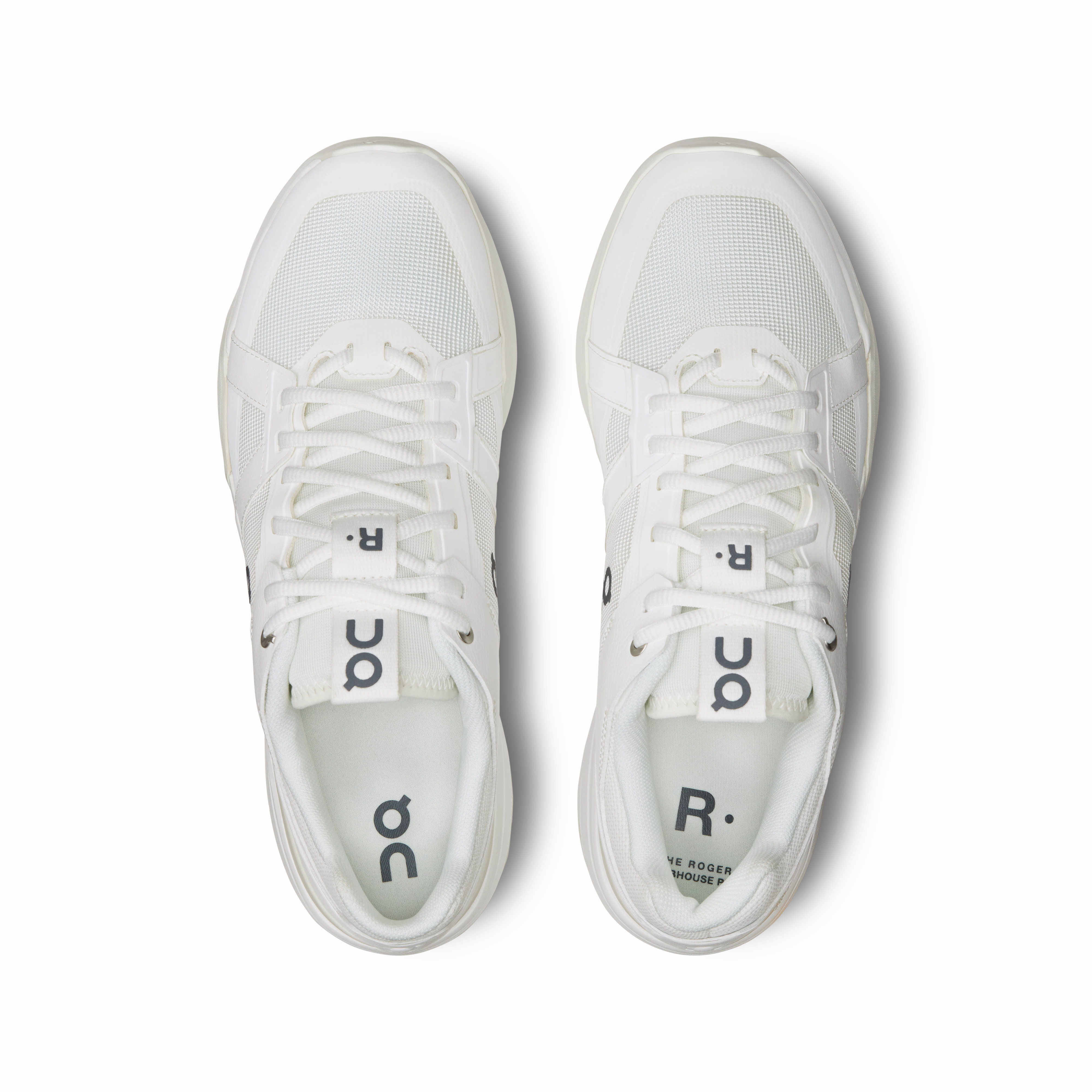On Running Men's The Roger Clubhouse Pro Shoes - White / Ice Florida Gator Tennis Shoes