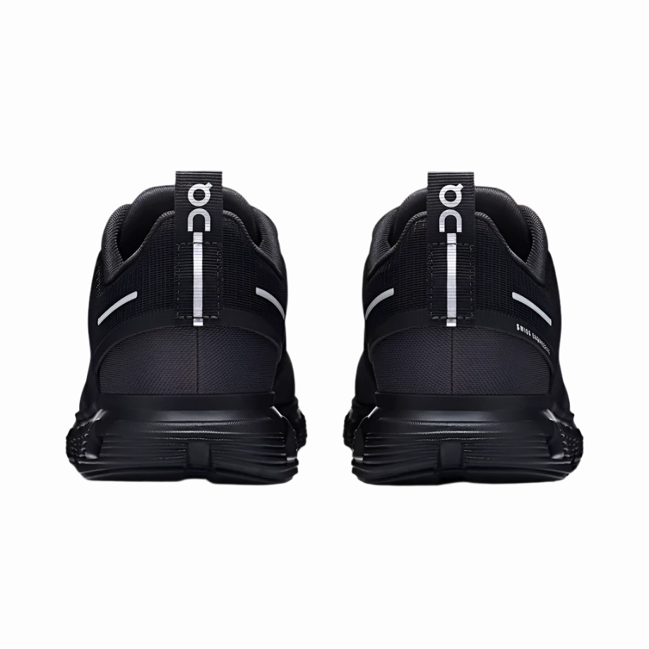 On Running Women's Cloud 6 Waterproof Athletic Shoe - All Black Running And Lifting Shoes