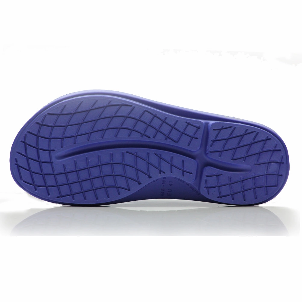 OOfos OOriginal Women's Recovery Flip - Periwinkle Running Shoes On Sale Canada