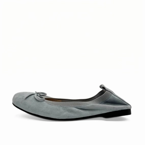 Shoe Box Flat Jamie Suede Ballerina Flat