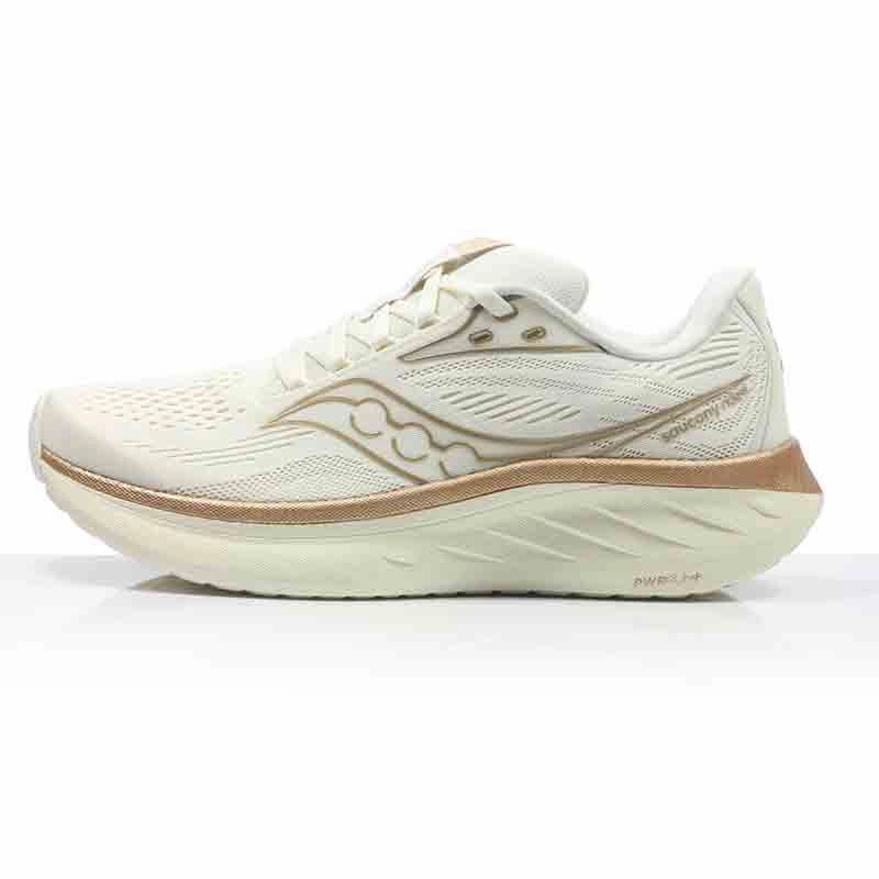 Used Running Shoes Saucony Ride 18 Women's Running Shoe - Vanilla