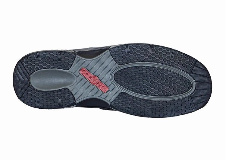 Australian Slip On Boots Orthofeet - Elba Stretch Knit - Black