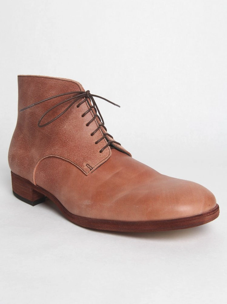 Oxford Boots (8149-P002 RED BROWN) Steampunk Boots