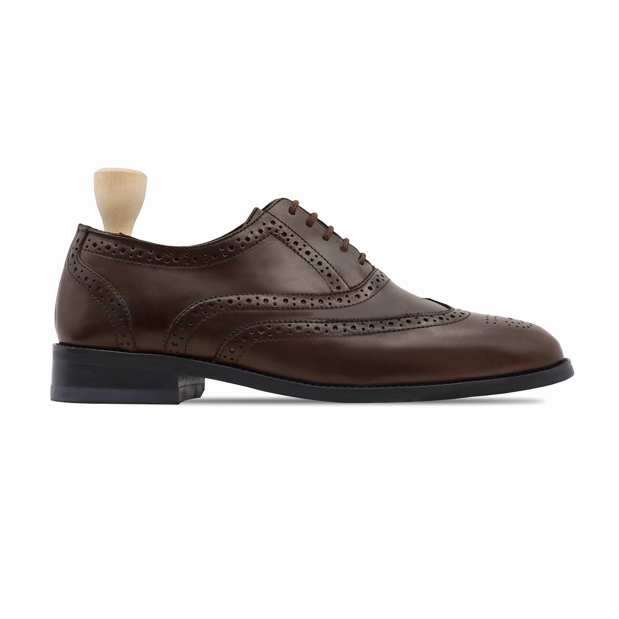 Worchester - Men's Dark Brown Calf Leather Oxford Shoe Toledo Oxfords