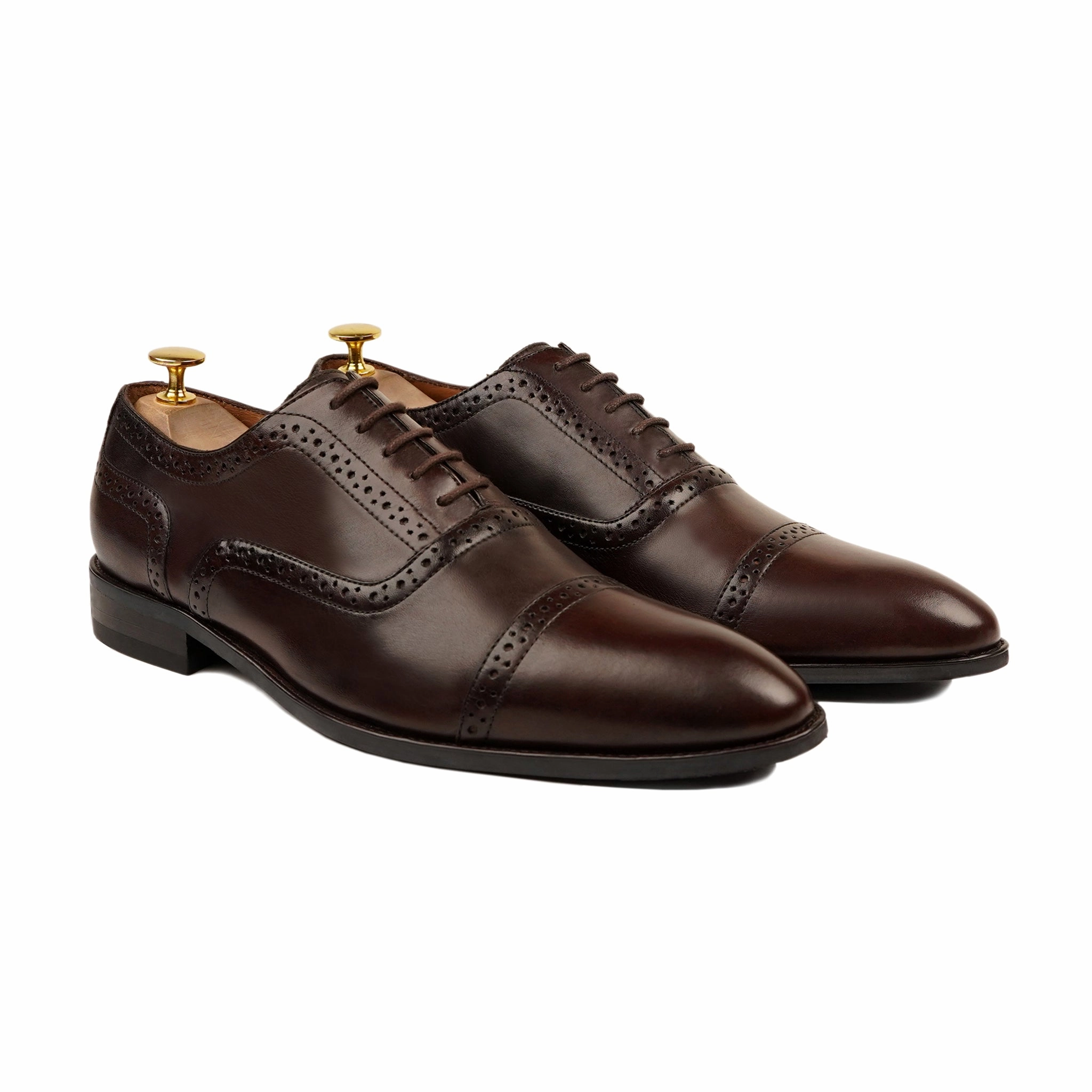 Dexter Oxfords Richmond - Men's Dark Brown Calf Leather Oxford Shoe