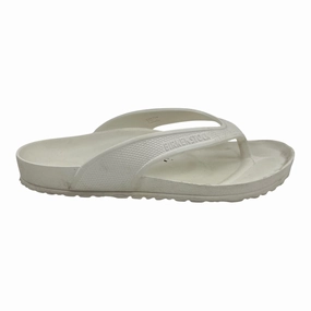 Flip Flops With Rubber Soles Sandals Flip Flops By Birkenstock In White, Size:10