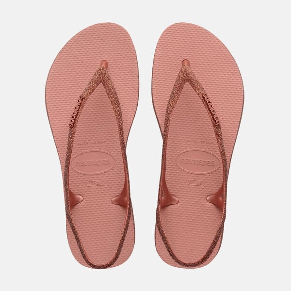 Best Flip Flops For High Arches HAVAIANAS SUNNY SPARKLE - CROCUS ROSE