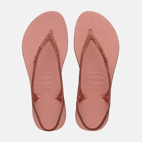 HAVAIANAS SUNNY SPARKLE - CROCUS ROSE Flip Flops In English