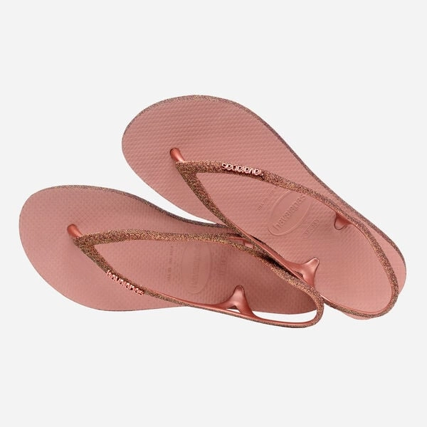 Make Your Own Flip Flops Kit HAVAIANAS SUNNY SPARKLE - CROCUS ROSE