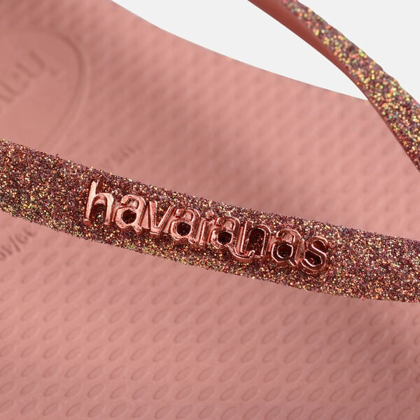 Gap Jelly Flip Flops HAVAIANAS SUNNY SPARKLE - CROCUS ROSE