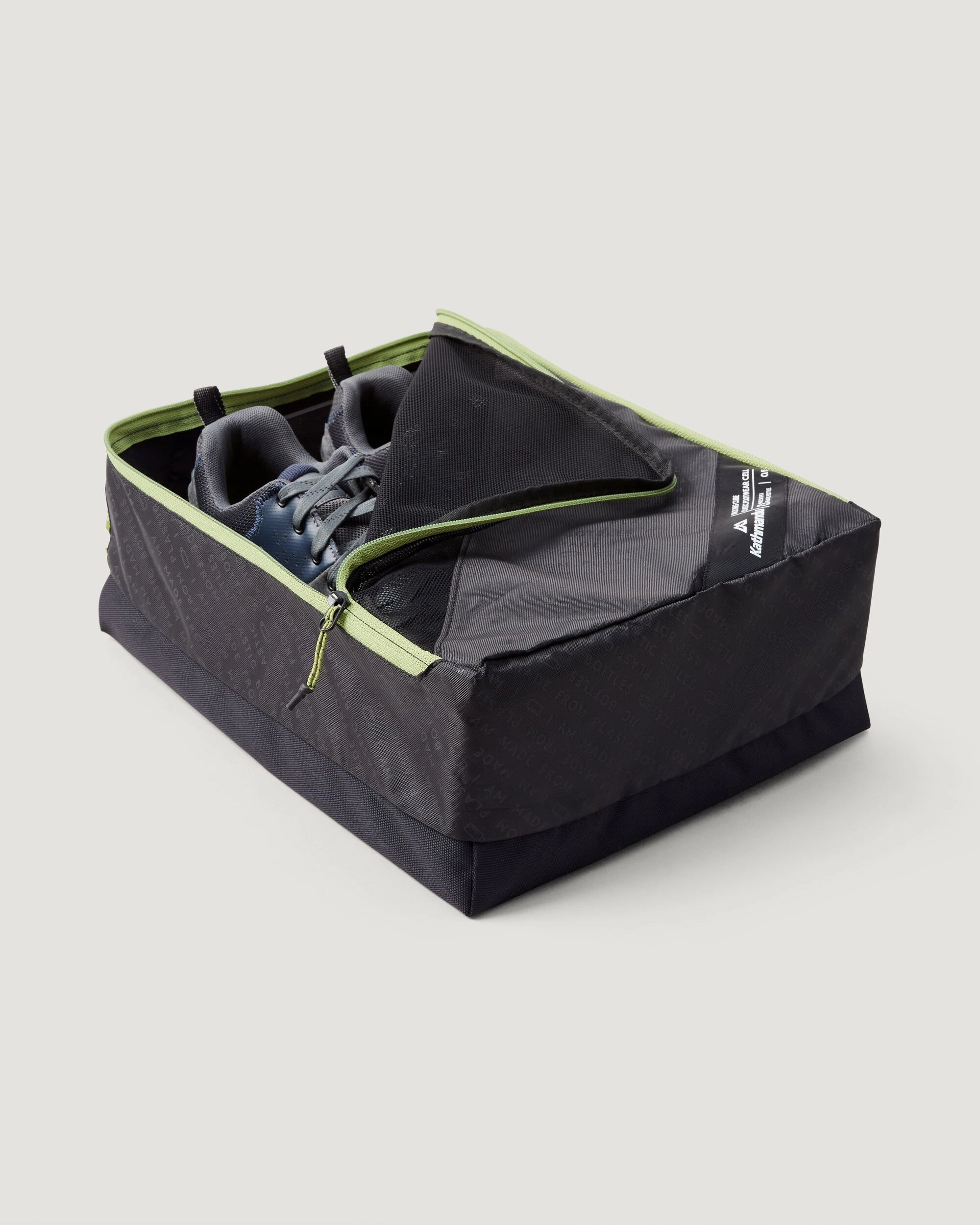 Packing Cube - Classic Footwear Cell - Black Mountaineering Boots For Hiking