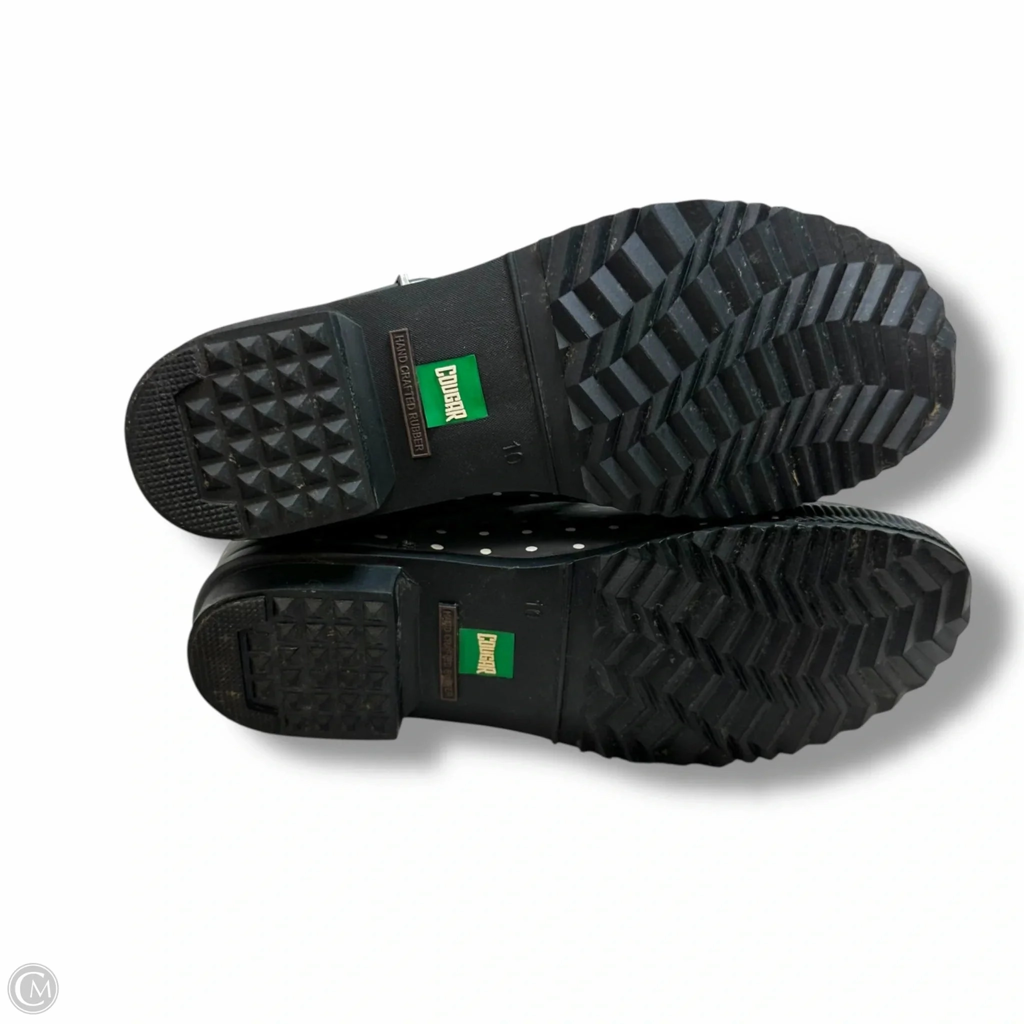 Target Glitter Rain Boots Boots Rain By Clothes Mentor In Black, Size: 10