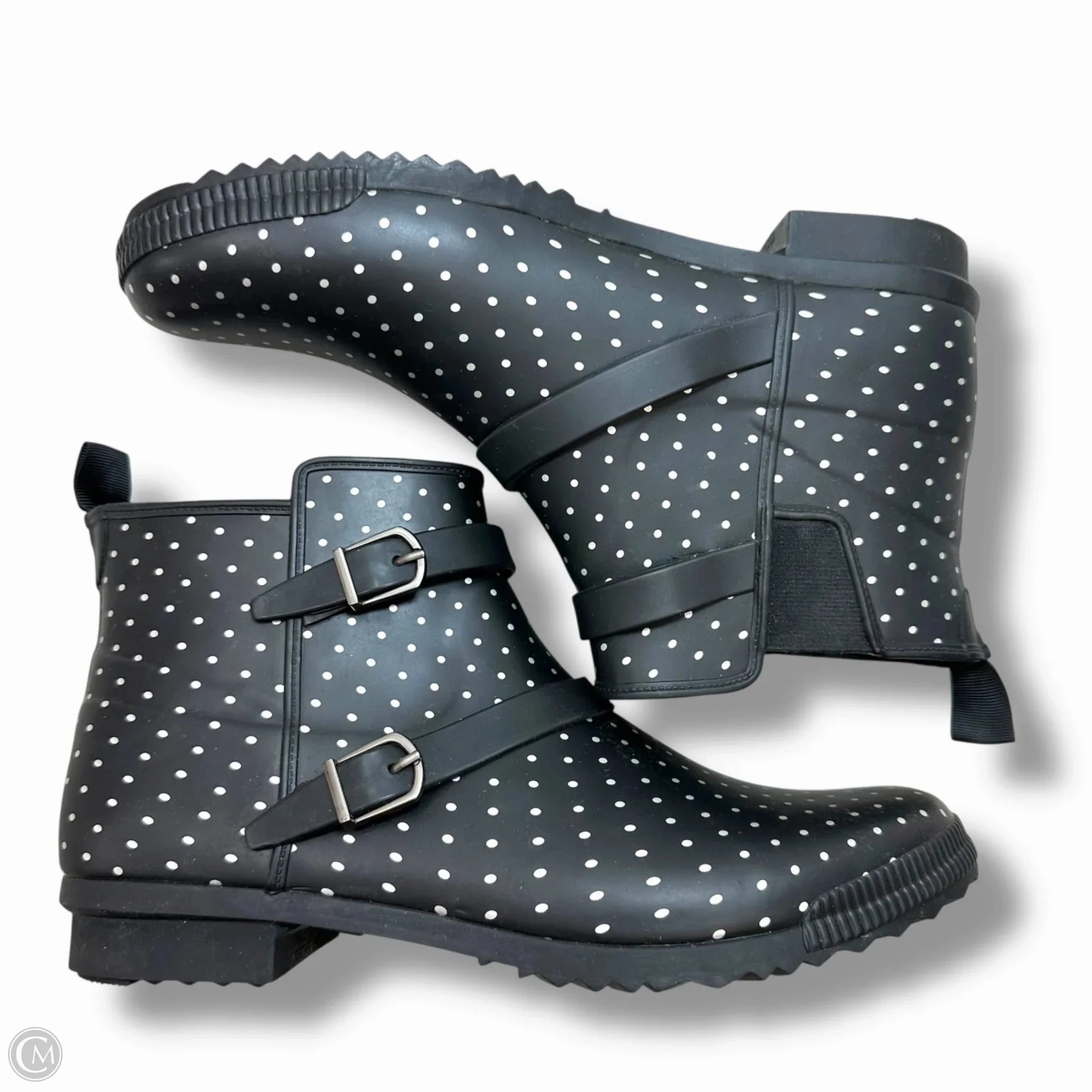 Insulated Rain Boots Boots Rain By Clothes Mentor In Black, Size: 10