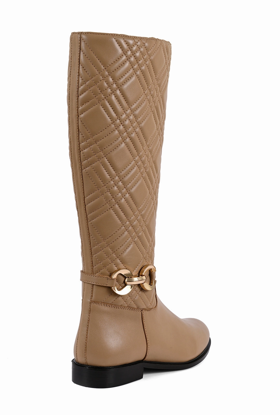 Designer Knee High Boots Pearl