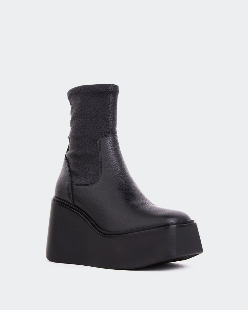 Wingtip Boots Mellini Black Leather