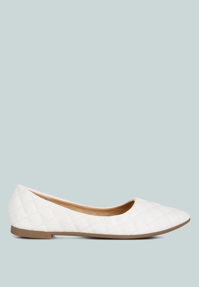 rikhani quilted detail ballet flats Best Flat Shoes With Arch Support