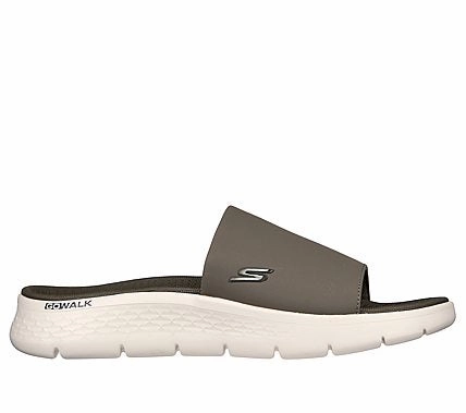ON-THE-GO GOWALK FLEX - OMURA - TAUPE Arch Support House Slippers