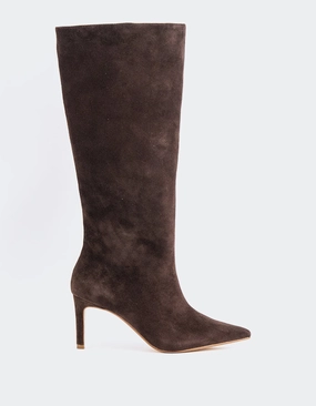 Steel Cap Chelsea Boots Rhossili Chocolate Suede