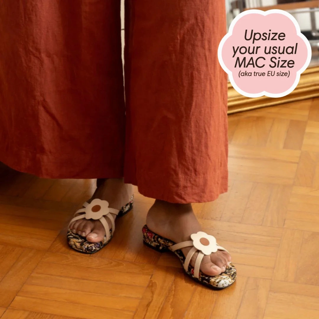 The Best Work Shoes For Flat Feet Dream in Hana Batik Flora Flats