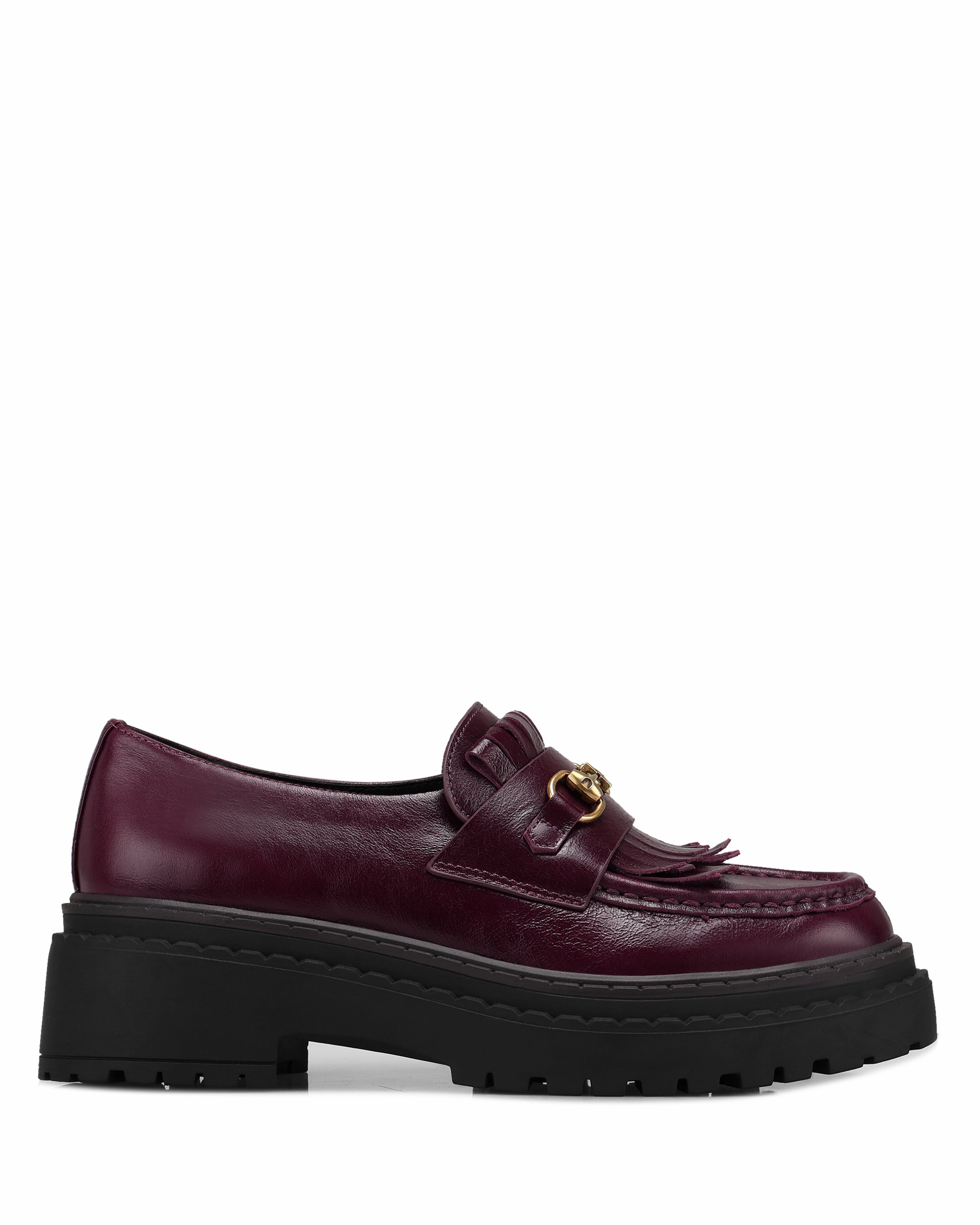 Loafers Dress Loafers Perry Burgundy Leather