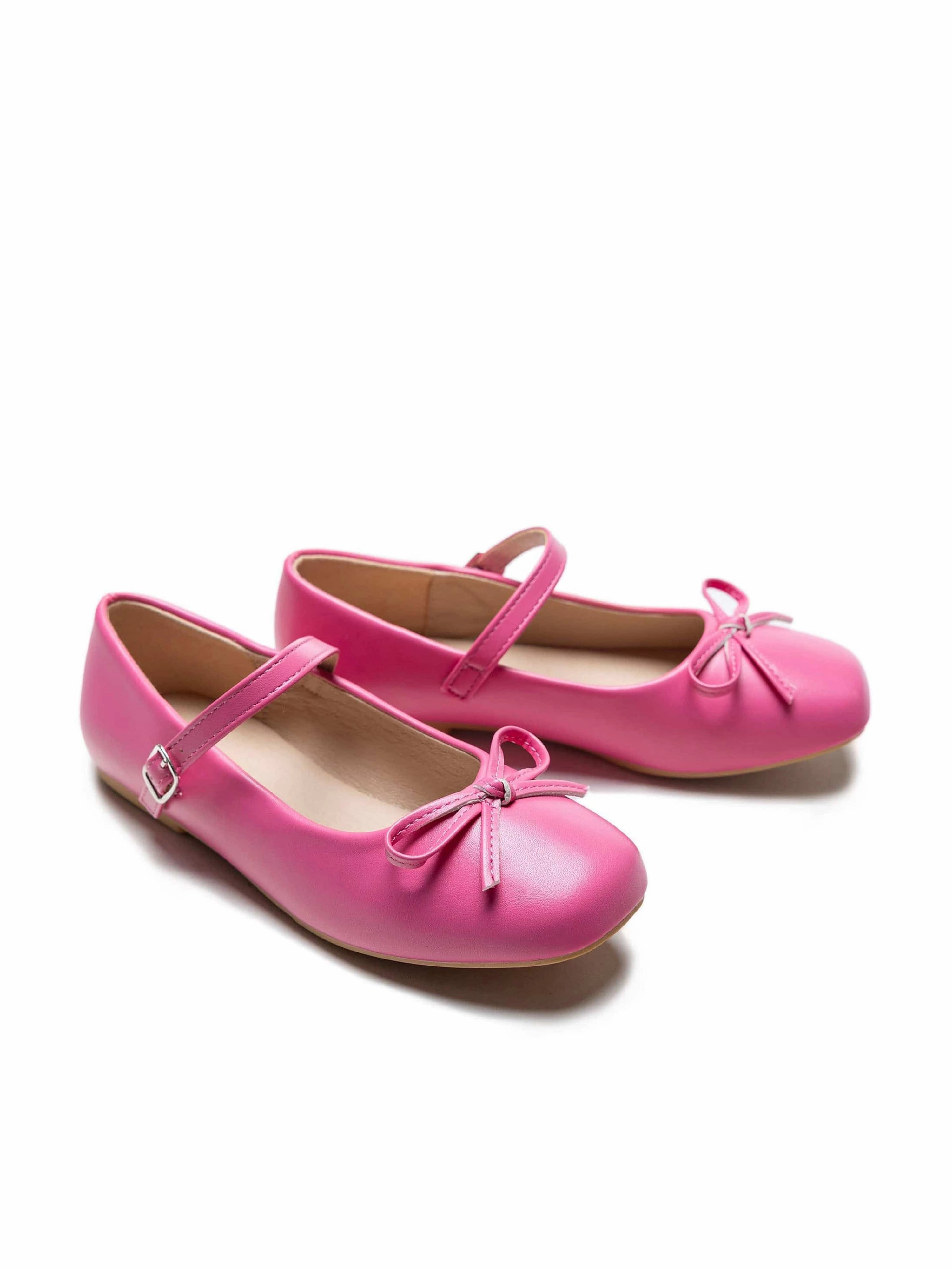Size 5 Flat Shoes Pink Julietta Bow Flats