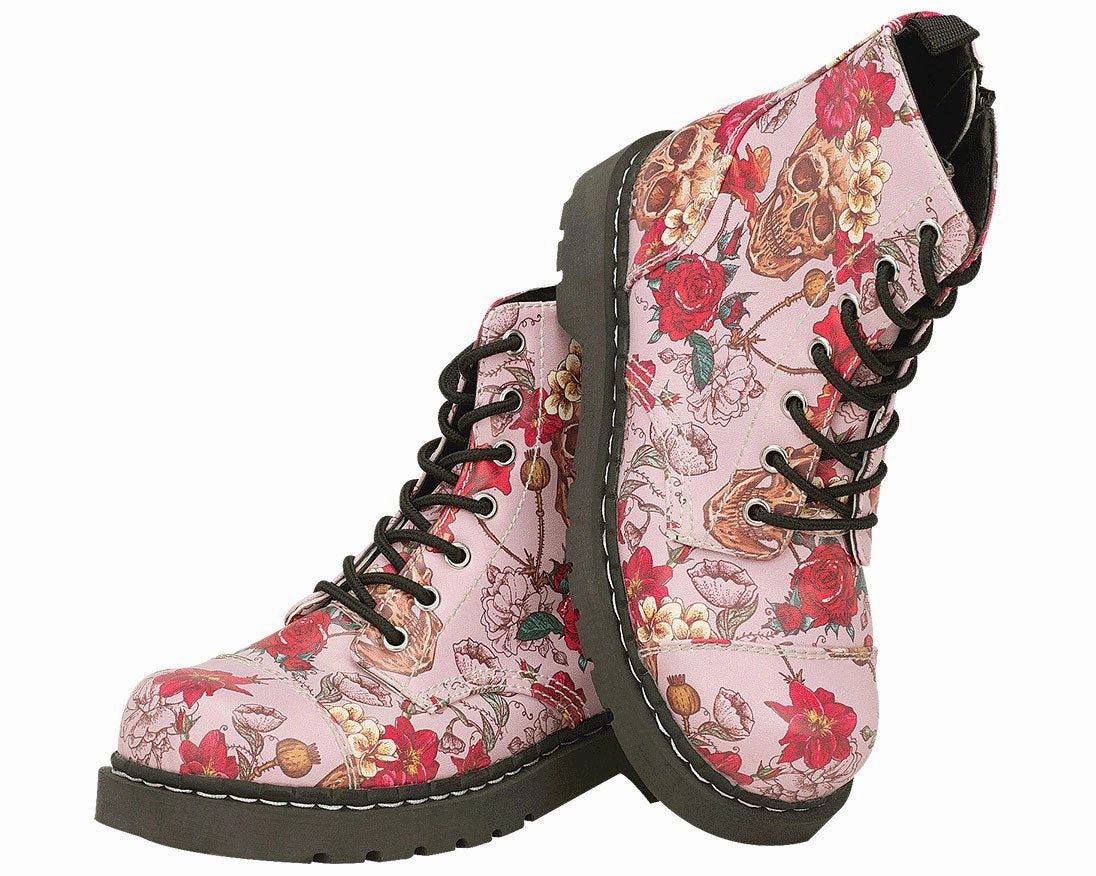 Pink Skull and Roses Boots - *FINAL SALE/NON-RETURNABLE Photos Of Cowboy Boots