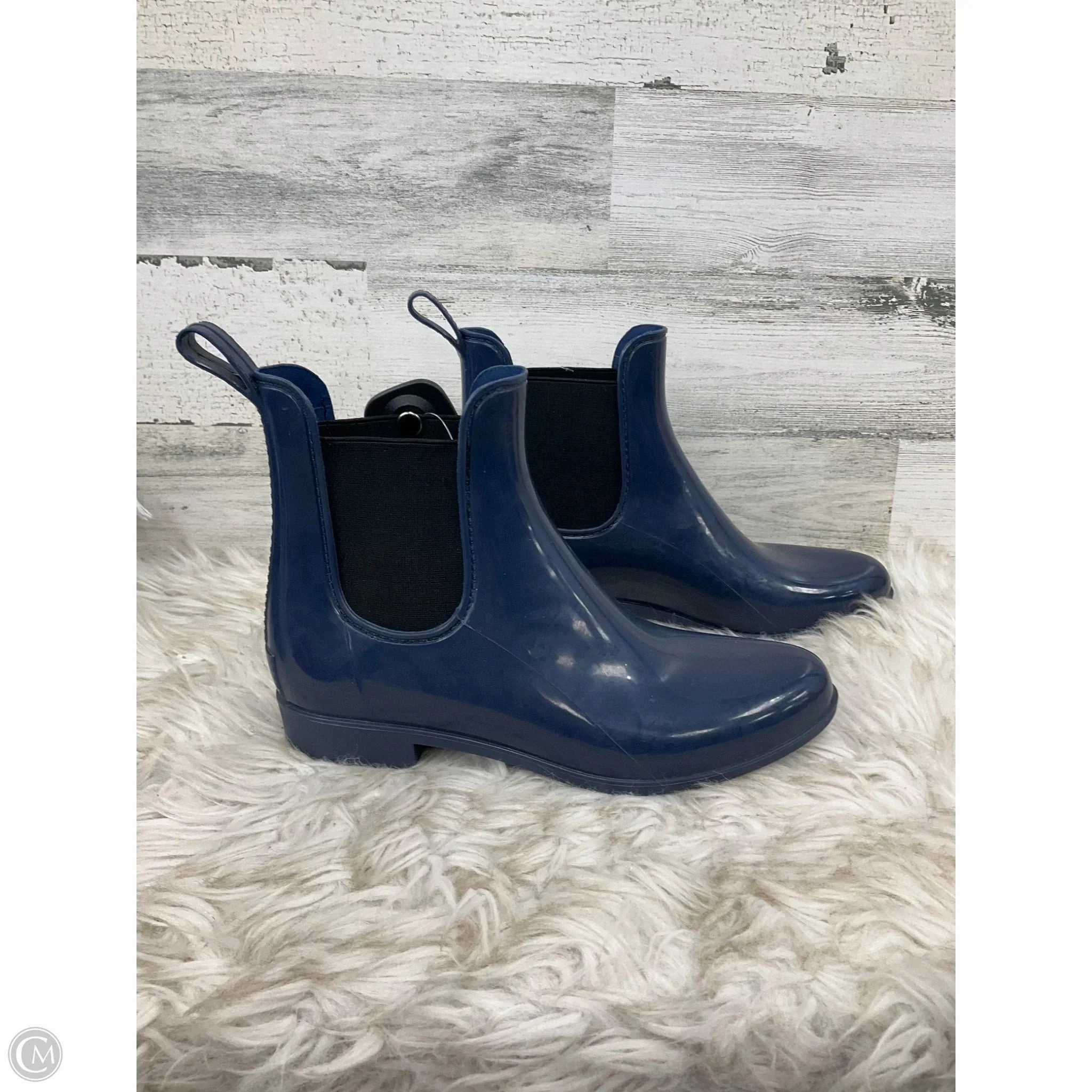 Rain Boots Insulated Boots Rain By Bass In Navy, Size: 9