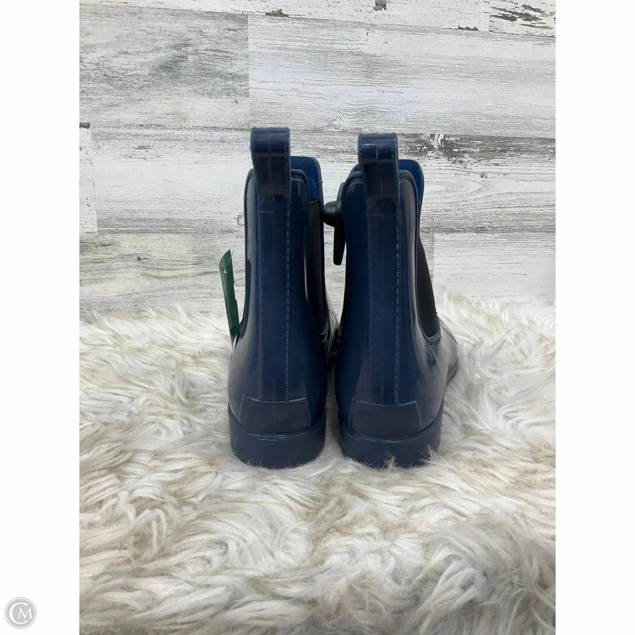 Michael Michael Kors Rain Boots Boots Rain By Bass In Navy, Size: 9