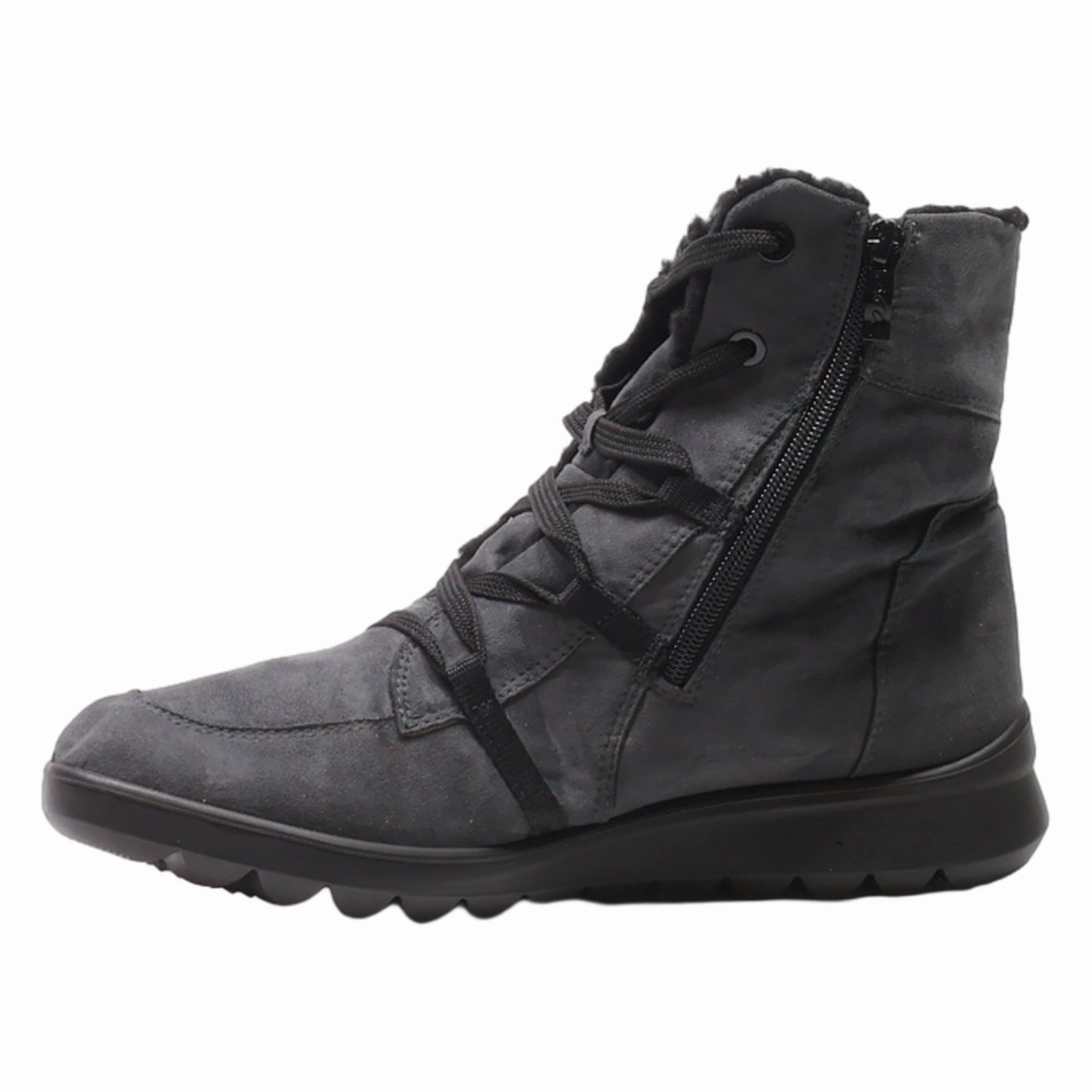 ARA Snow Boots Black Suede Womens UK 9 Best Snow Boots Under $100