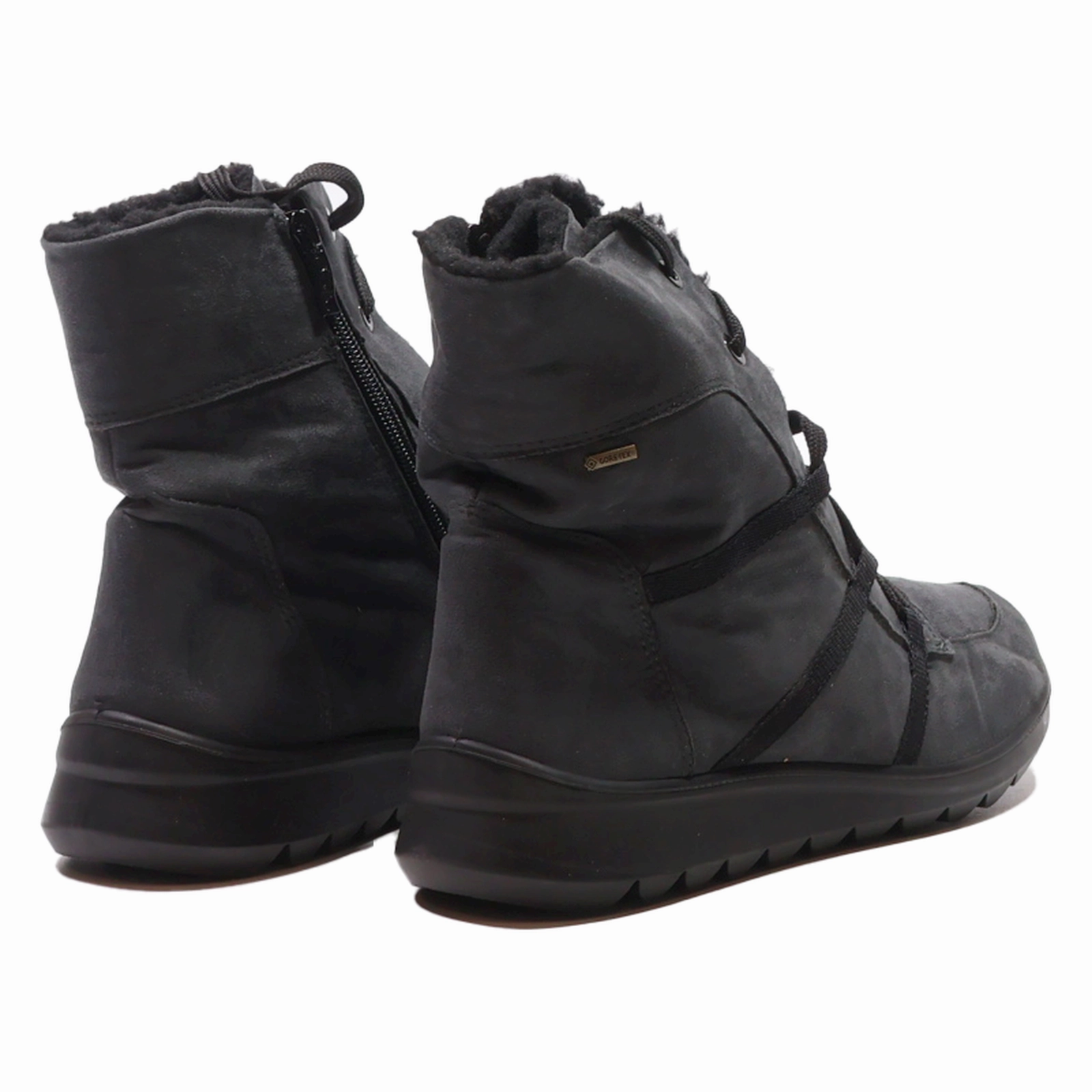 ARA Snow Boots Black Suede Womens UK 9 Best Waterproof Snow Boots