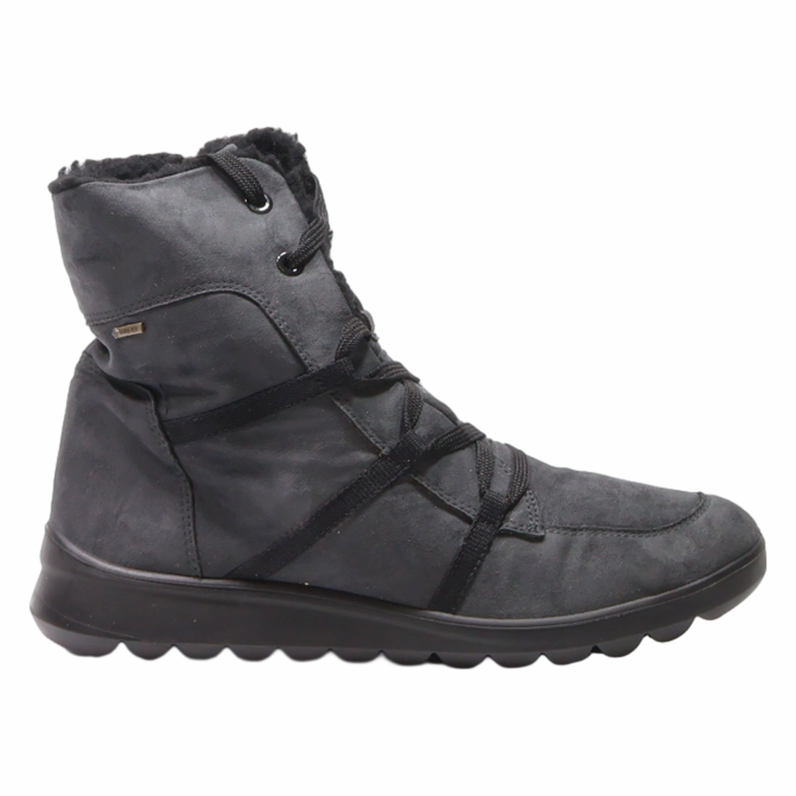 ARA Snow Boots Black Suede Womens UK 9 Top Ten Snow Boots