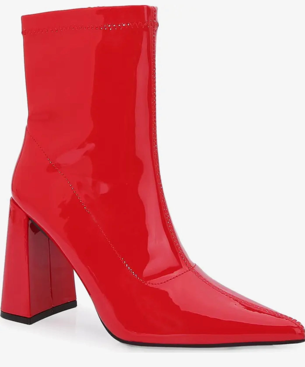 Pointy Toe Low Boot Motosport Boots