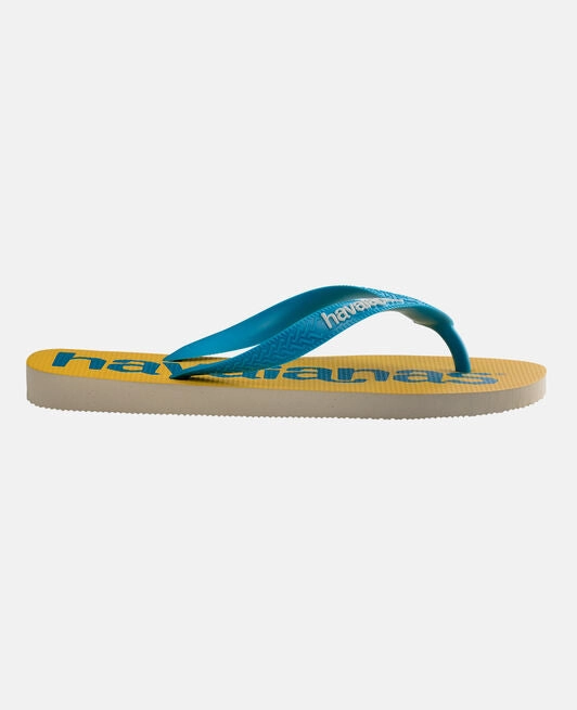 HAVAIANAS TOP LOGOMANIA 2 - BEIGE Bottega Veneta Crocodile Flip Flops