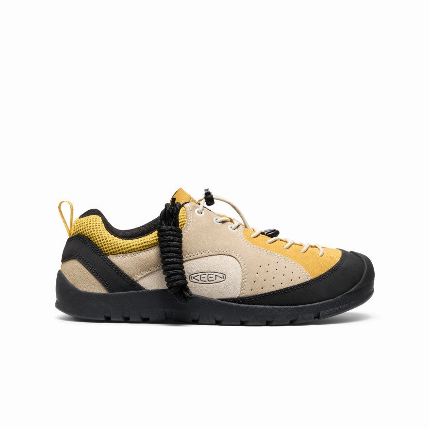 Climb X Kinder Climbing Shoe Men's Jasper Rocks Sneaker  |  Birch/Lemon Curry