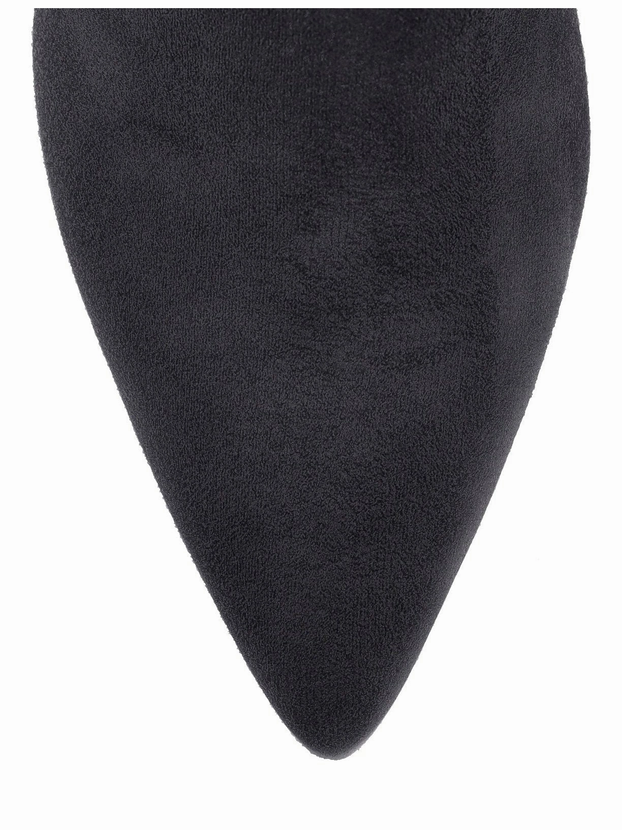 Bradley Knee High Boots - Black Stretch Micro Best Knee High Boots For Tall