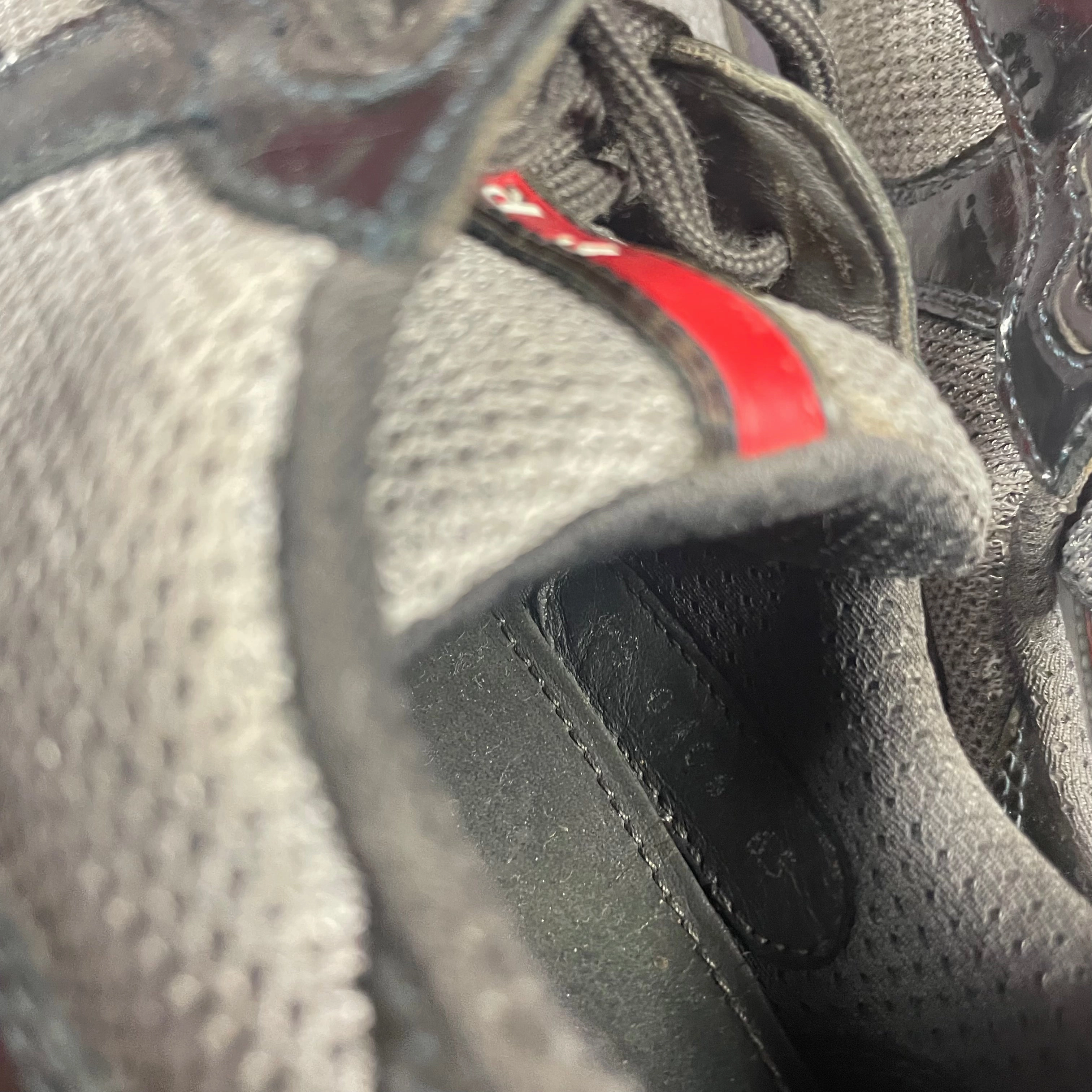 Silver Slip On Sneakers Prada Cup (6,5)