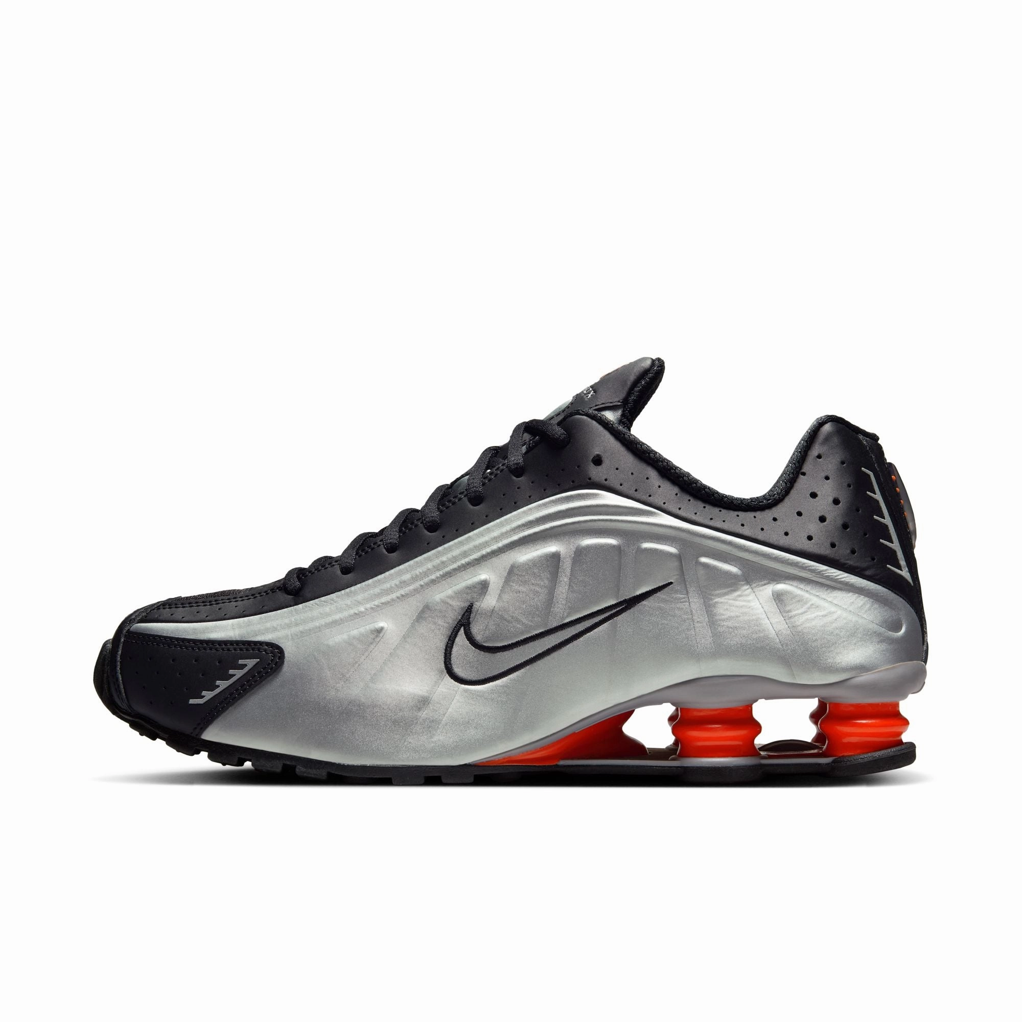 Nike Shox R4 Men's Shoes Color: Metallic Silver/metallic Silver-black Style: HQ1988-002 Kentucky Wildcats Nike Shoes