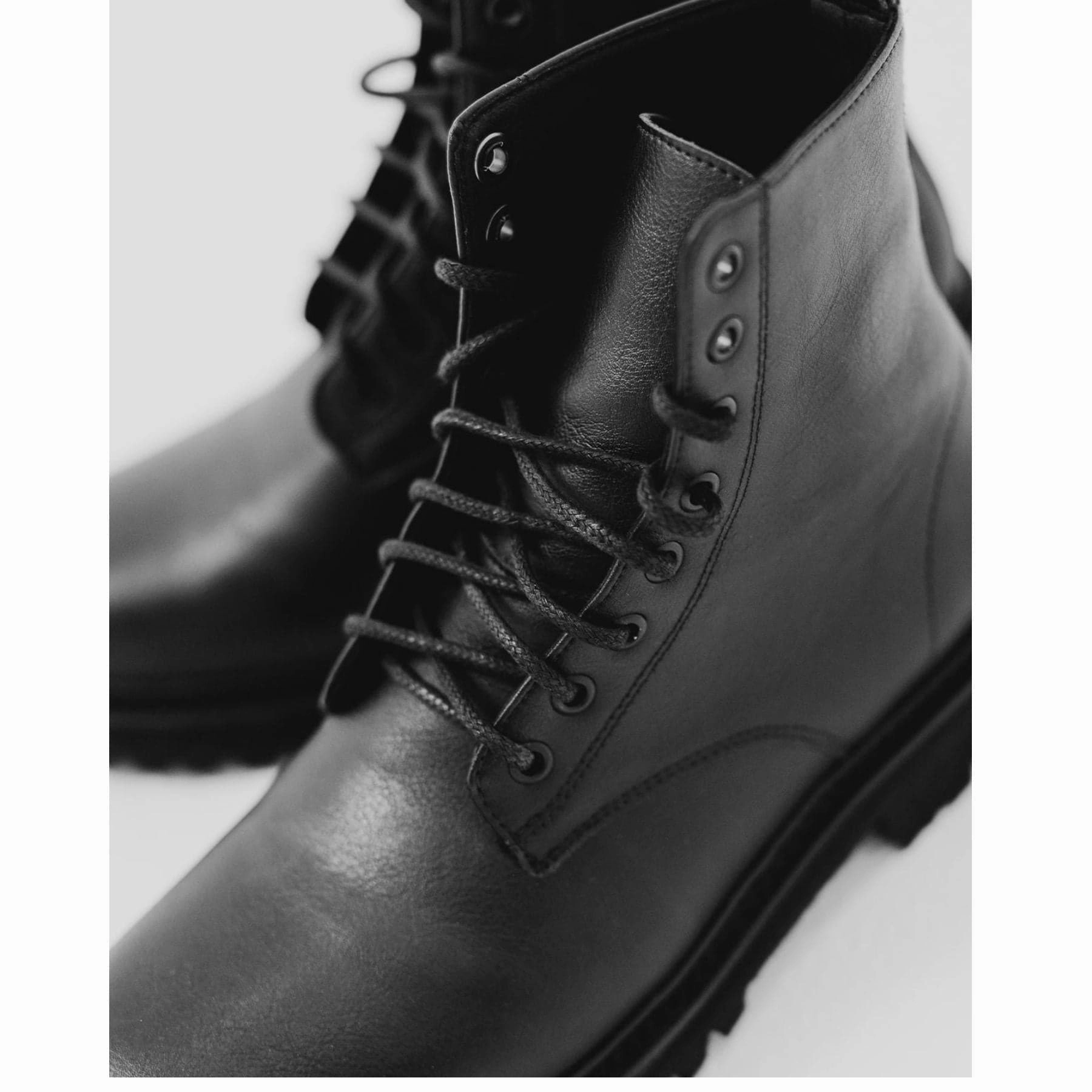 NoSkin black signature unisex Combat boot American Speed Lace Combat Boots