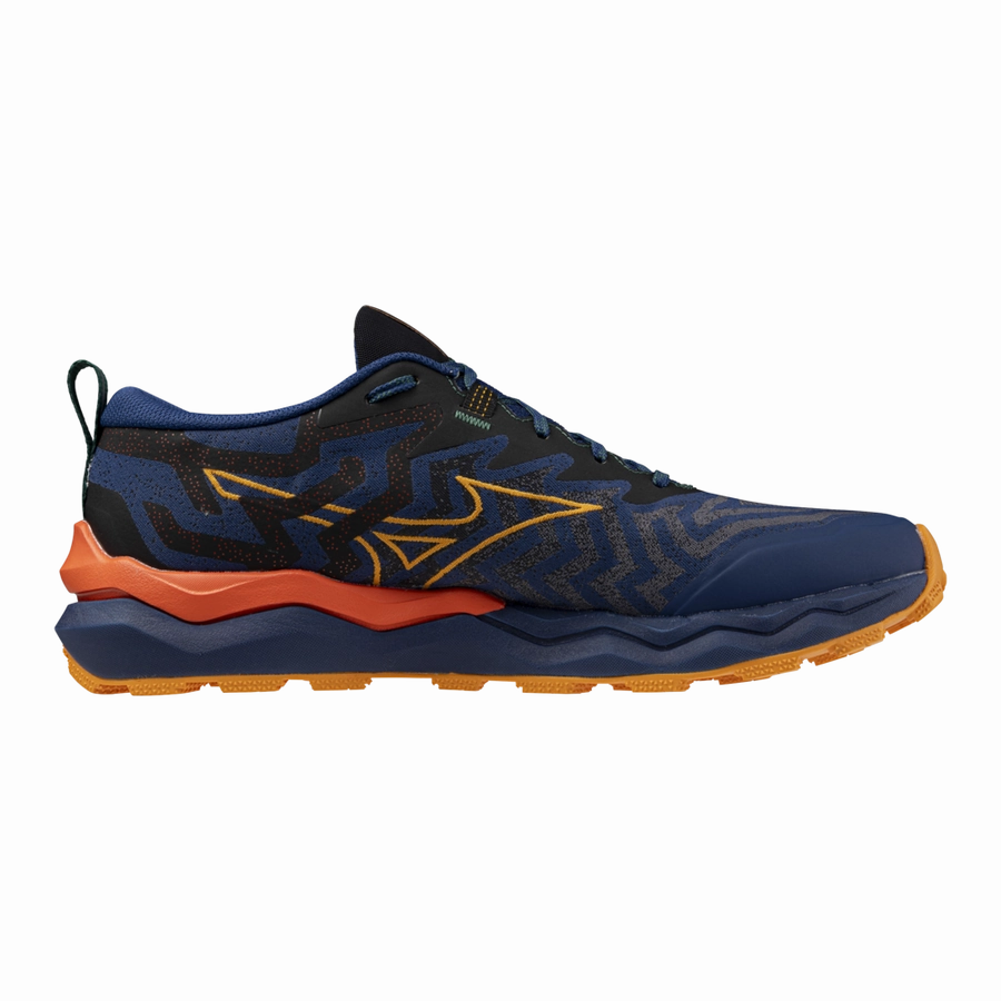 Mizuno Mens Wave Daichi 8 Trail Running Shoe Academy Trail Running Shoes