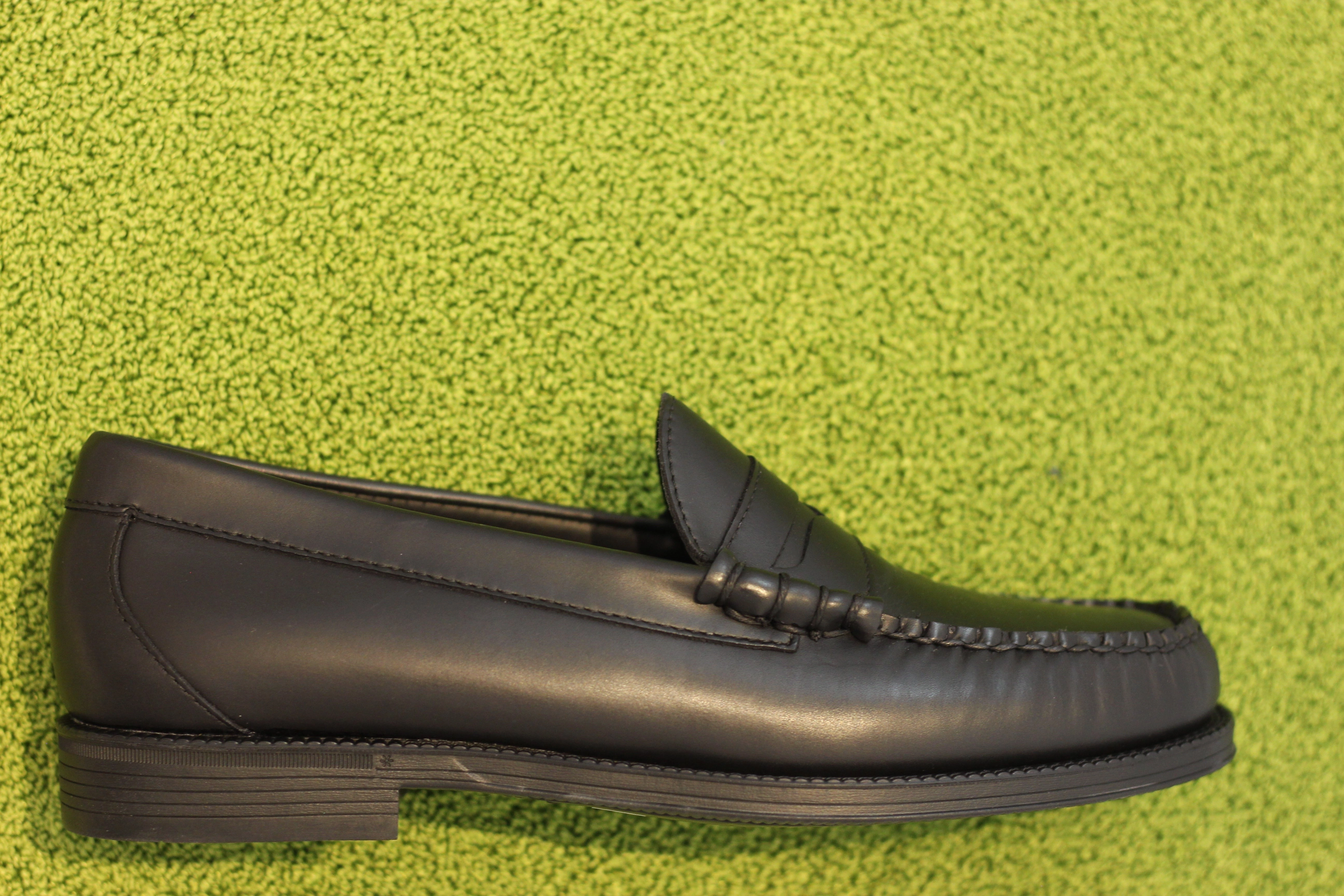 Slip On Cortez MENS LARSONEASY - BLACK LEATHER