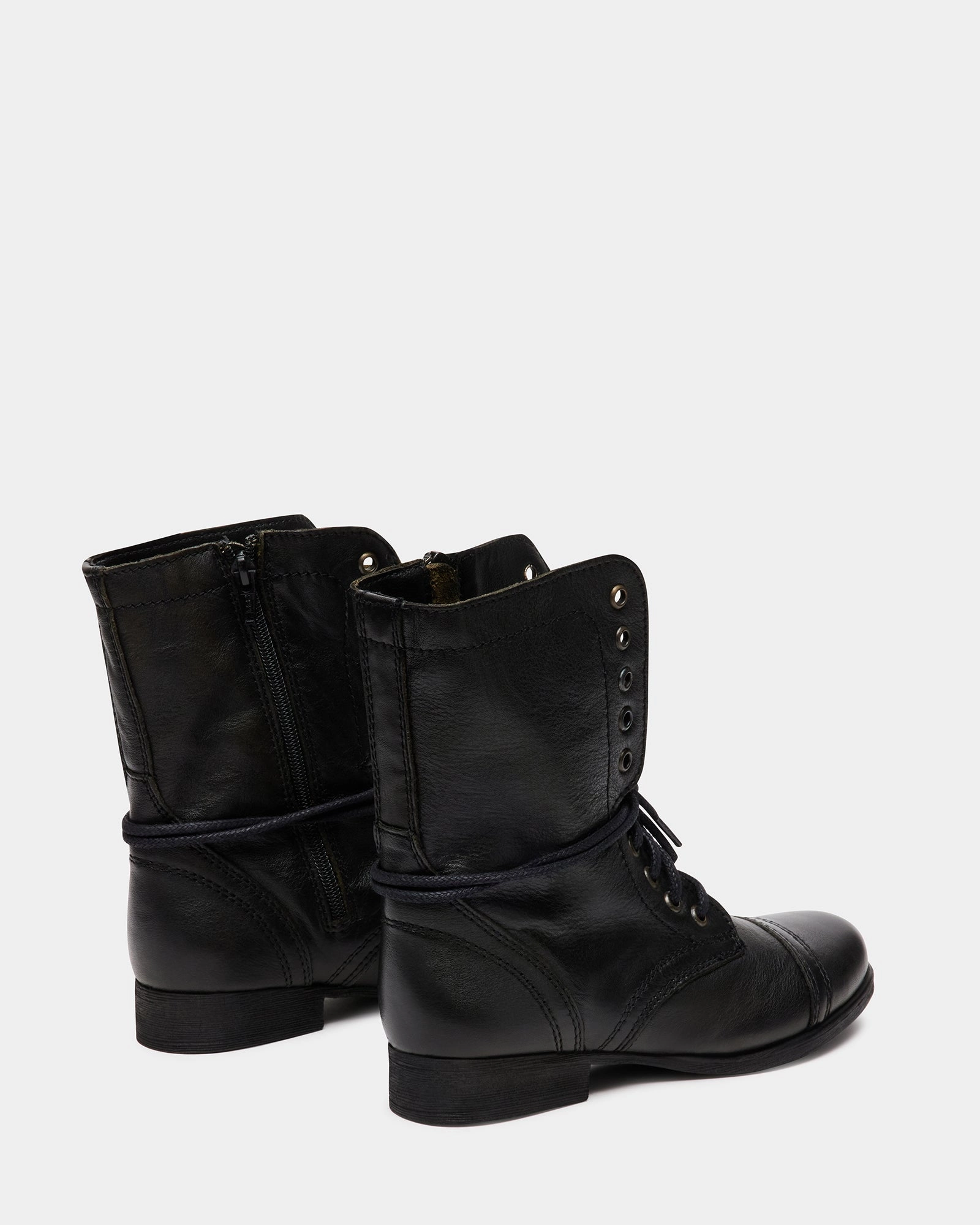 TROOPA BLACK LEATHER - SM REBOOTED Nike Combat Boots