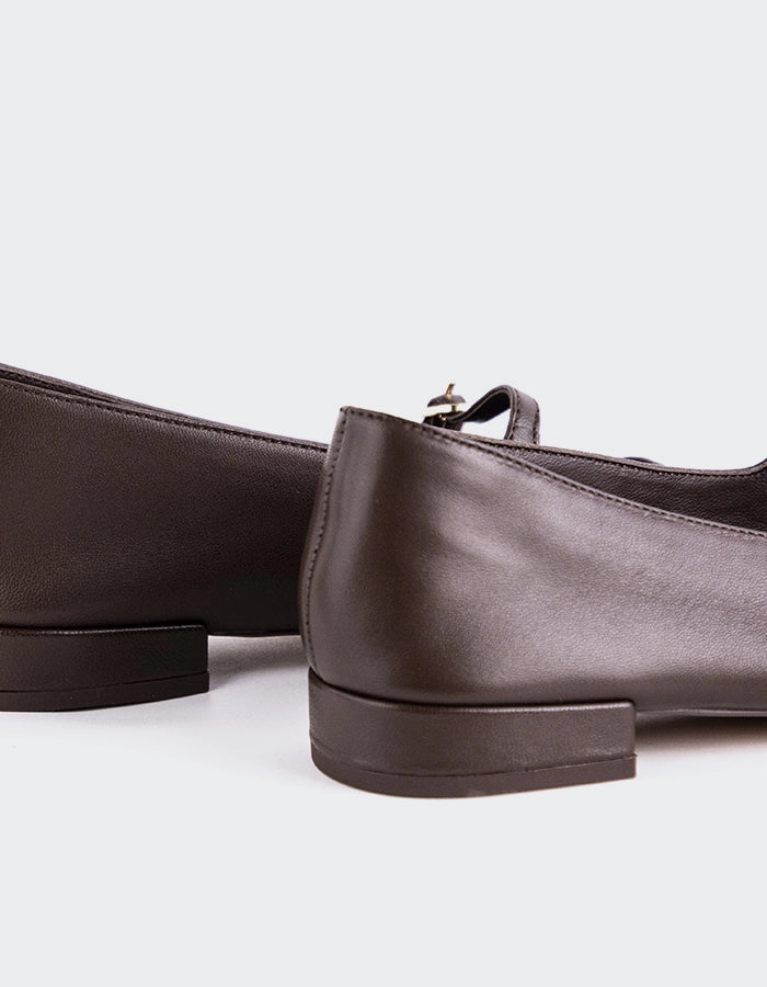 Zulily Mary Jane Shoes Erynnis Brown Leather