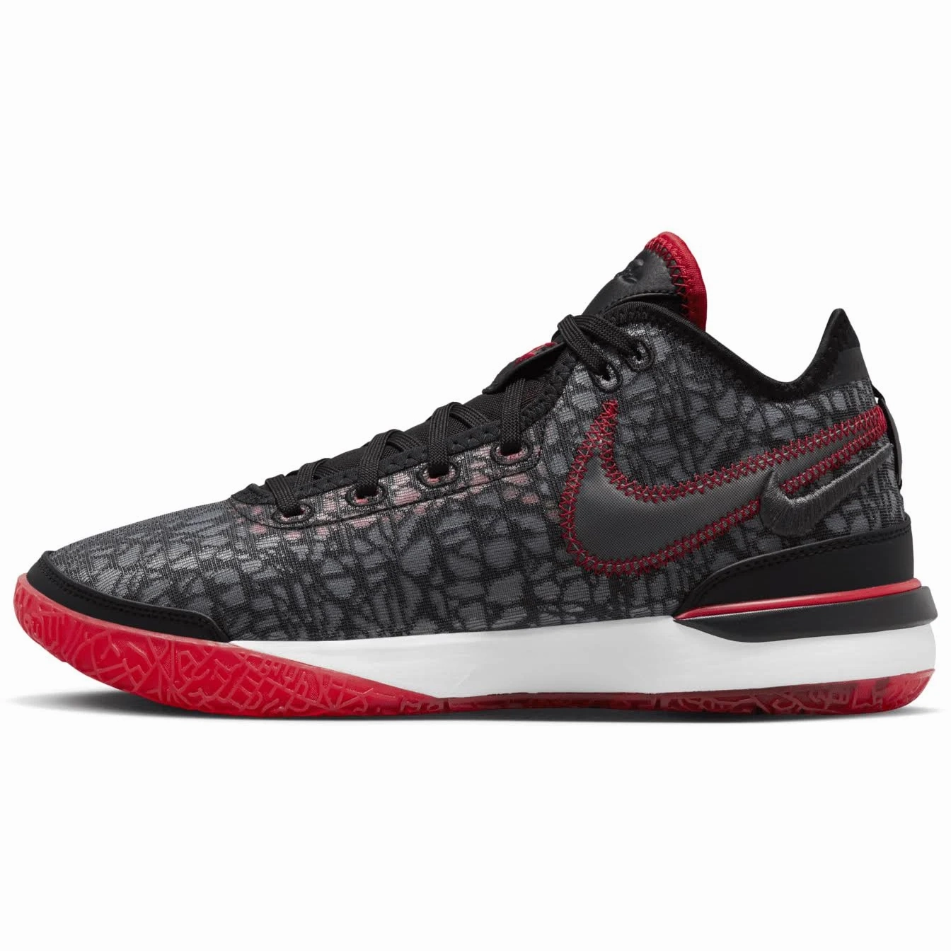 Ken Griffey Jr Nike Air Max Shoes Nike Men's Zoom LeBron NXXT Gen Shoes - Black / White / University red